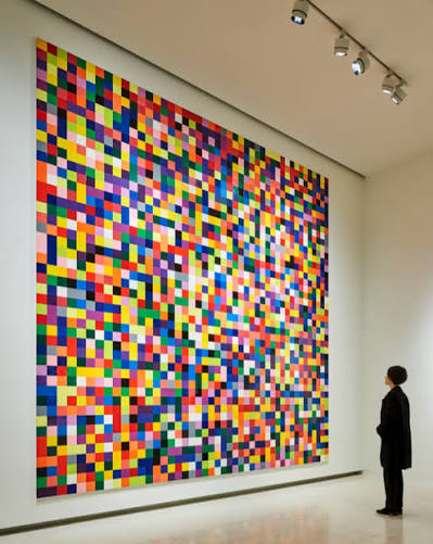 Gerhard Richter at the Louis Vuitton Foundation - Amelie du Chalard