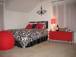Black And Red Room Ideas Red Black Rock N Roll Bedroom Dream House Rooms Remodel Bedroom Bedroom Red