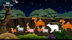 Edewcate English Rhymes The Animals Went In Two By Two Nursery Rhyme Dailymotion Video