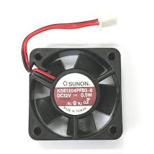 Black And White Electrical Wires Which Is Positive New Sunon Kde1204pfb3 8 40mm X 40mm X 10mm 12v Dc Brushless Cooling Fan Cooling Fan Fan Ebay
