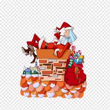 Santa Claus Illustration Santa Claus Sleeping On A Chimney Hand People Illustrator Png Pngwing Today, he is thought of mainly as the jolly man in red who brings toys to good girls and boys on christmas eve, but his story stretches all the way back to the 3rd century. pngwing
