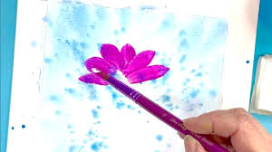 Algunos acrílicos diluidos imitan el. Quieres Que Tus Ninos Se Relajen Mientras Aprenden A Pintar Empieza