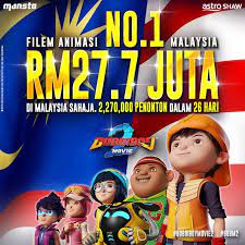 Трэвис клафф, крис лофинг• жанр: Filemkita On Twitter Boboiboymovie2 Kutip Rm27 7 Juta Setakat Ini Rekod Filem Animasi Paling Laris Di Malaysia Sepanjang Zaman Merangkumi Filem Animasi Tempatan Luar Negara Filem Animasi Tempatan Paling Laris Di Malaysia