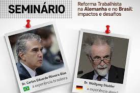 A reforma trabalhista é representada pelas alterações promovidas pela lei 13467/2017 na consolidação das leis do trabalho (clt) e também em leis esparsas. Seminario Reforma Trabalhista Na Alemanha E No Brasil Impactos E Desafios Fes Brasil