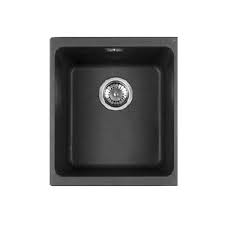 franke kubus onyx black undermount sink