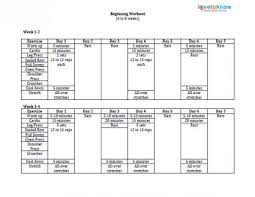 Gym Workout Plan Lovetoknow