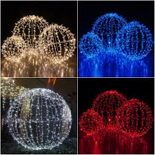 3ft 4ft 5ft Led Christmas Stringing Sphere Ball Lights Buy Led Light Sphere 3ft 4ft 5ft Led Christmas Ball Led Stringing Sphere Lights Product On Alibaba Com