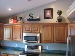 When not to decorate above the cabinet. Kitchen Ideas Decorating Ideas For Above Kitchen Cupboards