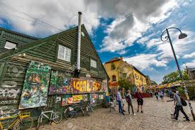 Christiania attire les curieux et pour cause : Copenhagen Denmark June 14 2018 Detail From Freetown Christiania Stock Photo Picture And Royalty Free Image Image 103886885
