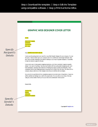 Letterhead, now used on hard copies and on digital correspondence, is easy and fun to design on your own. Graphic Web Designer Cover Letter Template Google Docs Word Template Net Cover Letter Template Web Design Cover Letter Template Free