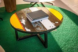 R 2,500large oval and inlay coffee table. Artist Welder Gives Old Cars New Life As Cool Furniture Designs Ideas On Dornob