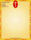 Download exceptional church letterhead templates and church letterhead designs include customizable layouts, professional artwork and logo designs. Religious Letterhead