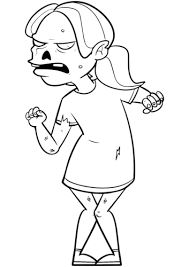 Free printable disney zombies coloring pages. 30 Free Zombie Coloring Pages Printable