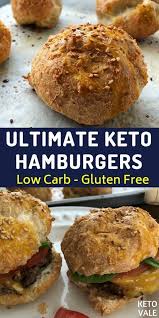 Ultimate Keto Hamburgers Gluten Free Low Carb Recipe Recipe Free Low Carb Recipes Keto Buns Low Carb Gluten Free Recipes