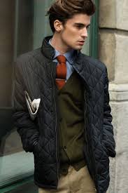 Get This Look For 98 Mens Fashion Cardigan Black Quilted Jacket Mens Outfits