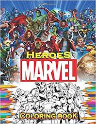 Free printable coloring pages for kids of all ages. Marvel Heroes Coloring Book High Quality Coloring Book For Kids For Adults Press Colordom Amazon Co Uk Books