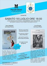 Never miss another show from silvia e luca. A Ostia Presentazione Dei Libri Di Gianni Maritati E Luca Pompei