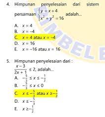 Dalam soal usbn matematika sd/mi ini sudah disediakan kunci jawaban atau pembahasannya untuk memudahkan siswa mengkoreksi hasil jawabannya. Mathbf Soal Latihan Usbn 2017 2018 Mapel Matematika Peminatan Satuan Pendidikan Brainly Co Id