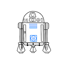 We're so excited for star wars. How To Draw R2d2 Step By Step Easy Drawing Guides Drawing Howtos