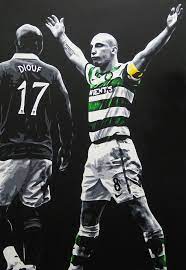 The official instagram of the world's first #quadrupletreble winners, celtic football club. Scott Brown Celtic Fc Painting By Geo Thomson
