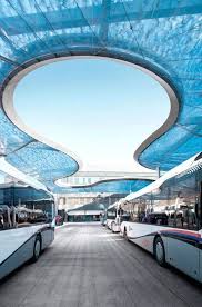 Pin By Gustavo A Delgado On Mobiliario Urbano Public Transport Architecture Bus Terminal Bus Station