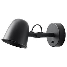 Skurup Wandleuchte Fur Festinstallation Schwarz Ikea Deutschland Lampadas De Parede Candeeiro Candeeiro De Parede