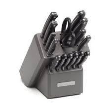 Kitchenaid Triple Riveted 16 Piece Set In Silverite Block Http Ilik Us 4n Kitchen Aid Global Knife Set Global Knives