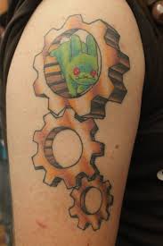 Sou jean gaia tatuador desde 2012, trabalho com novo estilo de tatuagem único e conceitual chamado newschool. Steampunkesque Gaia Tattoo By Airshippiratedaylina On Deviantart
