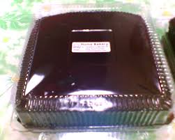 Ini adalah kek dengan filling blueberry. Kek Coklat Fara Homemadebakery