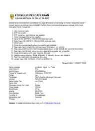 Entdecke rezepte, einrichtungsideen, stilinterpretationen und andere ideen zum ausprobieren. Formulir Pendaftaran Calon Tamtama Pk Tn