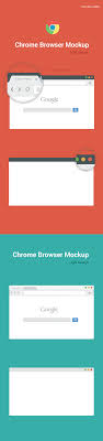 Download Free Chrome Browser Mockup Design Template Vector On Behance