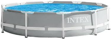 Intex 26711eh 12ft X 30in Prism Frame Above Ground Pool Set Pump Pool Ladder In 2020 Above Ground Swimming Pools Intex Swimming Pools