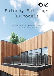 This article is about balcony railing designs. Balcony Railing 3d Models For 3ds Max Cgtrader