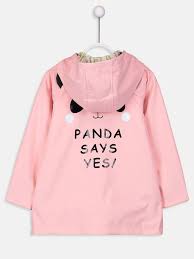 Pembe Kiz Cocuk Kapusonlu Ince Mont Lc Waikiki 2020 Kapusonlu Mont Kiz Cocuklar