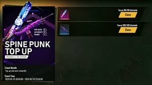 Yes, you can watch youtube on the amazon fire tv stick and other fire tv os devices through an official youtube app. Spine Punk Top Up 500 Diamonds Get Free Spikey Spines M249 Gun Skin Free Fire New Topup Event Youtube