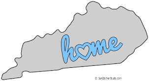 Kentucky Map Outline Printable State Shape Stencil Pattern Stencil Patterns Templates Map Outline Stencils