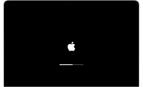 When you see the system shutdown dialog, you need to click restart to reboot your mac. If Your Mac Starts Up To An Apple Logo Or Progress Bar Apple Support