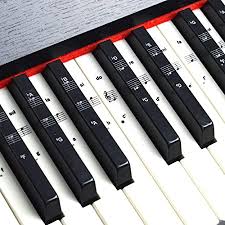 Hier findest du die aufkleber bei amazon. Imelod Keyboard Und Klavier Aufkleber Fur 49 61 76 88 Key Keyboards Klavier Und Keyboard Music Note Full Set Aufkleber Amazon De Musikinstrumente