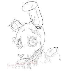 Discover more posts about fnaf, five nights at freddy's, william afton, purple guy, michael afton, spring bonnie, and springtrap. Spring Trap Coloring Page