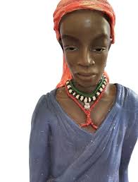 SOUL JOURNEY MAASAI Kitwana Stacy Bayne Ltd Ed 973/3500 Large 2003 17.75"  Statue £34.00