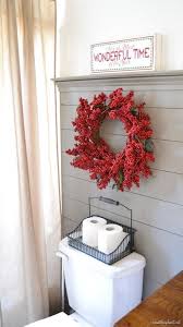15 Brilliant Christmas Bathroom Decor Ideas Christmas Bathroom Decor Holiday Wall Decor Christmas Bathroom