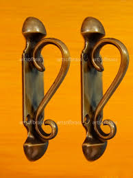 Maybe you would like to learn more about one of these? 4 56 2 Pcs Vintage Big Knob Victorian Brass Handle Pulls Knobs A124 Artsofbrass