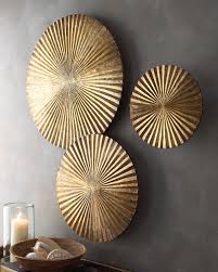 Arteriors Apollo Wall Medallions Wall Medallion Gold Wall Decor Brass Wall Art