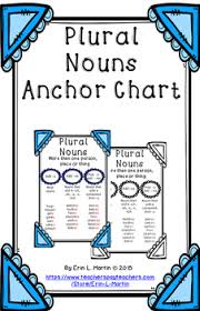 plural nouns anchor chart