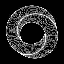 If we take a rectangular strip of paper, then make a half twist and join the ends we come up with a mobius strip. Create A Geometric Mobius Strip In Illustrator Graphic Design Stack Exchange