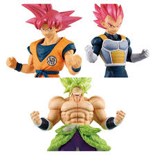 The fused fighter humiliated frieza's training partner, tagoma, by downing him with a headbutt between the legs before turning his attention towards frieza himself. Banpresto Dragon Ball Super The Movie Chokoku Buyuden Goku Broly Vegeta Marvelous Toys