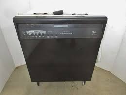 It has been working well except that every once in a while another family member will not close the door tightly enough so the washer doesn't start when the button is pushed. Albrecht Auctions Black Whirlpool Quiet Partner Ii Dishwasher