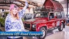 The ULTIMATE Off-Road Camper! | Dormobile Land Rover Defender ...