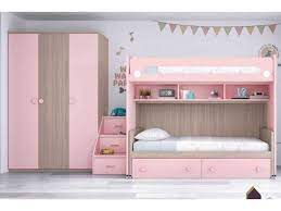 Lit mezzanine fille chambre ado lit mezzanine lits mezzanine déco petite chambre chambre enfant lit mezzanine bureau lit avec rangement le lit mezzanine avec rangement est parfait pour résoudre le problème du couchage dans un studio ou une petite surface, et optimiser l'espace de. Lit Superpose Fille Personnalisable Lit Gigogne Glicerio So Nuit Lit Superpose Fille Lit Mezzanine Fille Chambres Avec Lits Superposes