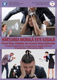 Hartuirea (cunoscuta si ca intimidare, maltratare sau violenta psihologica) se refera la comportamentul repetat. HÄƒrÈ›uirea MoralÄƒ Este IlegalÄƒ Pune Stop RelaÈ›iilor De MuncÄƒ DisfuncÈ›ionale AgenÈ›ia NaÈ›ionalÄƒ Pentru Egalitatea De È™anse Intre Femei È™i BÄƒrbaÈ›i